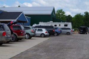 RV parking closest to agility building and 30 amp box, TNT, Midland MI