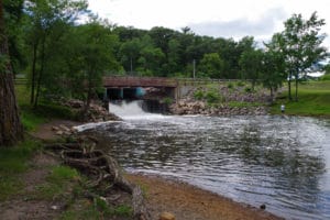 Dam on Clearwater River, Riverside Park, Clearwater Minnesota