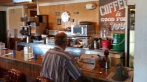 Coffee bar for The Kettle Family Restaurant, Clearwater MN