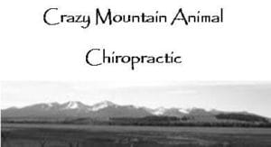 Crazy Mountain Animal Chiropractic logo
