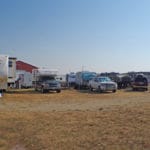 RV's with electrical hookups at Yellowstone Dog Sports, Roberts MT