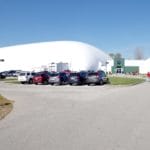 Larger dome for agility at Plex South, Ft Wayne IN