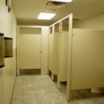 Restrooms with 4 stalls, the Plex South Ft Wayne IN