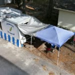 Lunch area, Manatee Fairgrounds, Palmetto FL