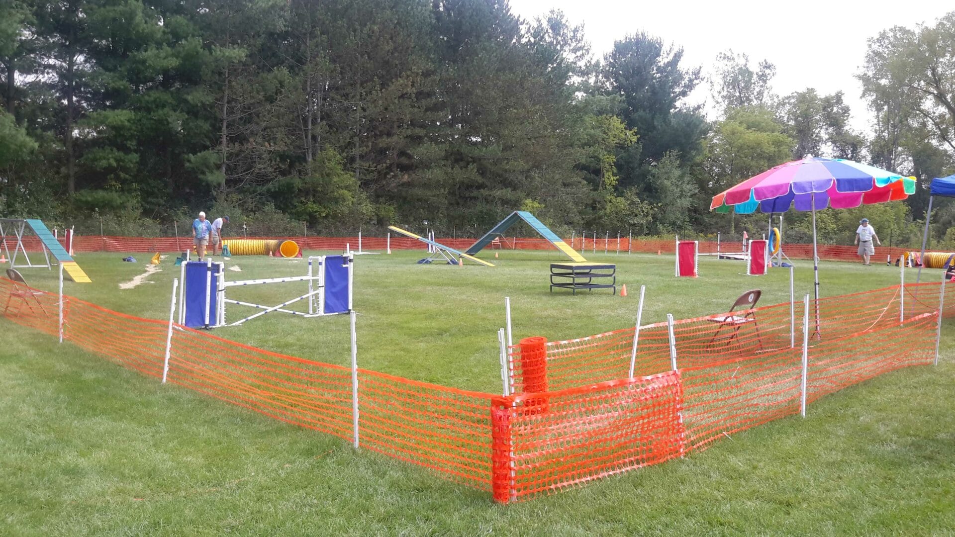 Agility Ring | Ann Arbor Dog Training Club - Dog Agility Trials