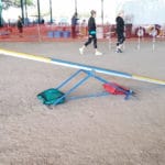 Equipment, teeter board, Manatee Fairgrounds, Palmetto, FL