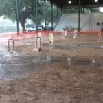 Jumps in mud, Manatee Fairgrounds, Palmetto FL