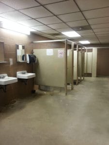 Restrooms, McGough Arena, Fletcher NC