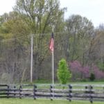 View Facing Road, Circle Bar C, La Grange, KY