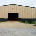 Building Entrance, Circle Bar C, La Grange, KY