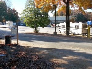 View Pulling In, McGough Arena, Fletcher NC