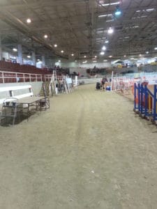 Viewing-Staging Area, McGough Arena, Fletcher NC