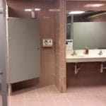 Restrooms, Roberts Arena, Wilmington OH