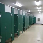 numerous restroom stalls at Niles Wellness Center, Niles OH