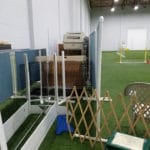 storage area on side of agility ring at oriole-dtc-halethorpe-md