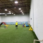 One side of agility ring at oriole-dtc-halethorpe-md