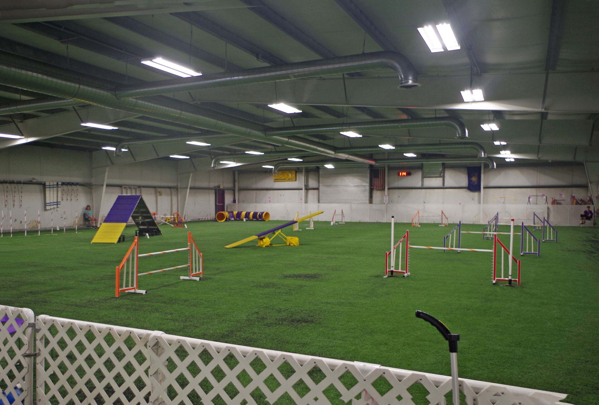 Agility ring at Bella Vista Training Center, Lewisberry, PA