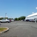 Parking in side lot Nex Level Arena, Flemington NJ