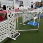 ring entry gate at the Dog Training Club of St. Petersburg, St. Petersburg FL