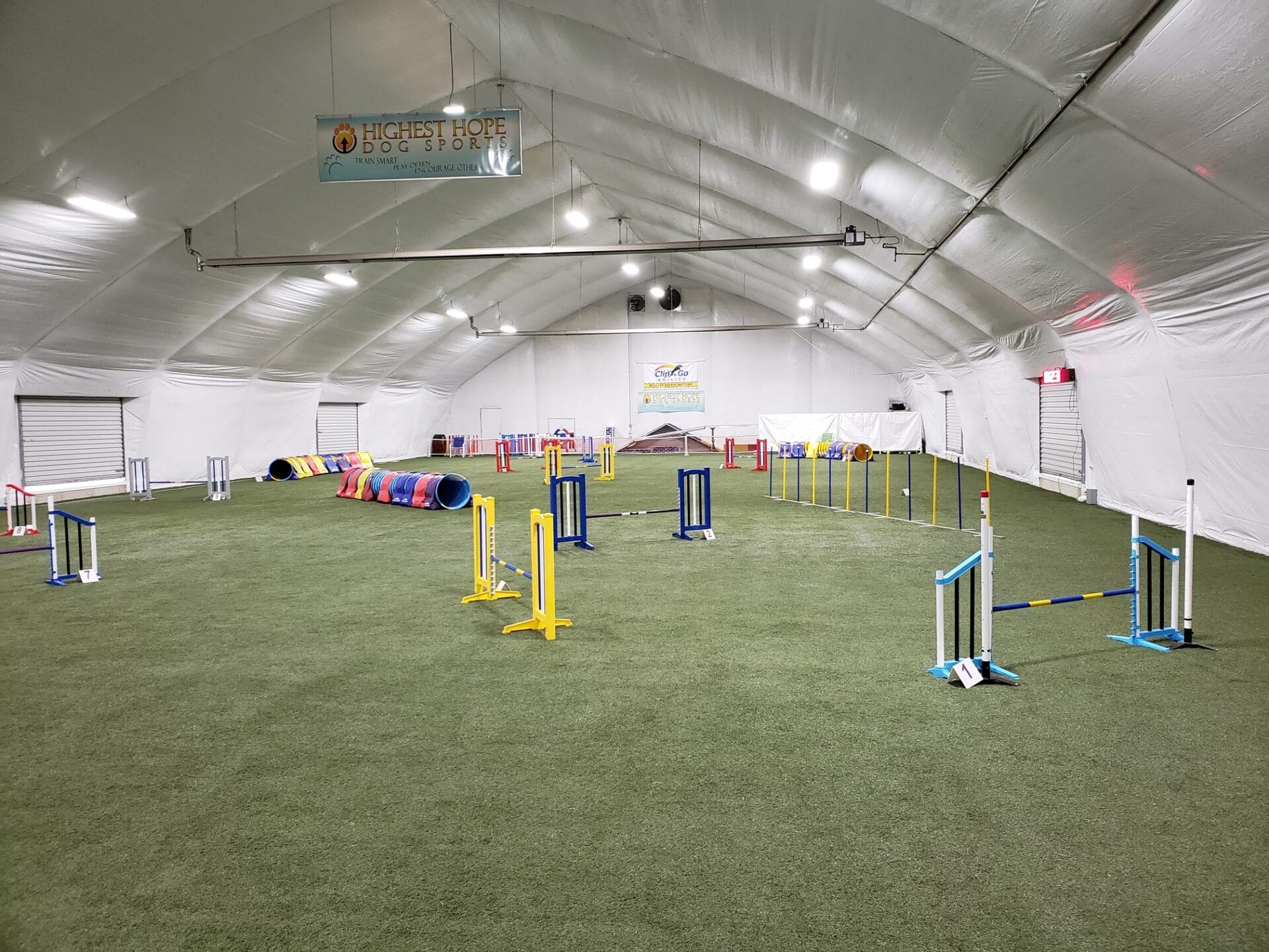agility ring at highest hope sports in grand blanc mi