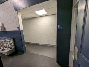 restrooms at Cedar Rock Sports Plex
