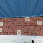 bricks with donor sponsors at Adventuretails, Fort Wayne IN