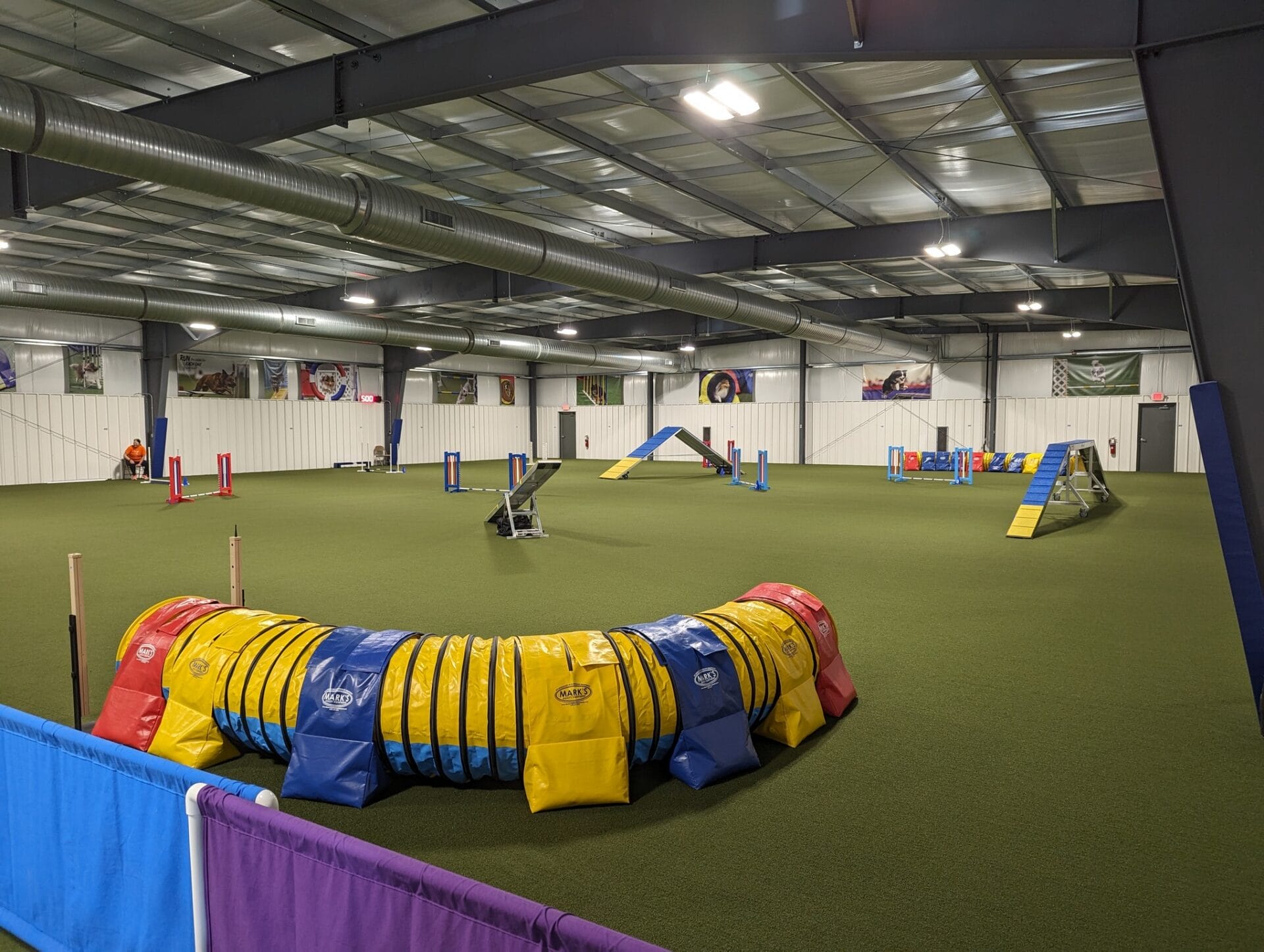 Agility ring at Adventuretails, Fort Wayne IN