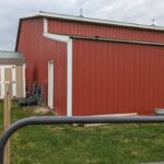 End door from crating, exterior agility at the farm campton hills il