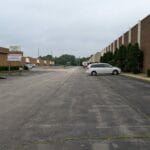 view after turning into industrial park at forest city dog training club in love's park il